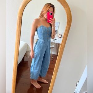 Abercrombie & Fitch Denim Jumpsuit